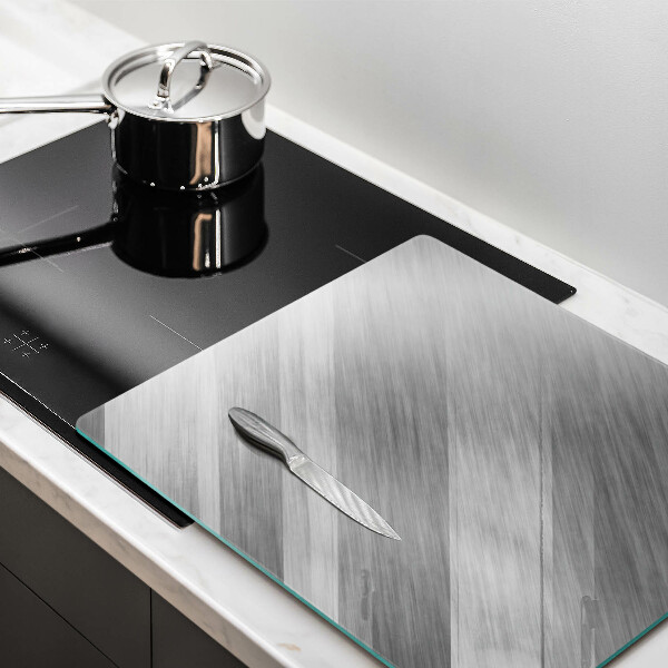 Glas Herdabdeckplatte Metallbeschaffenheitshintergrund