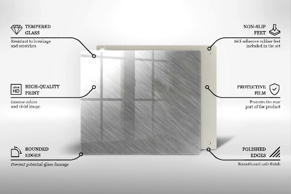 Glas Herdabdeckplatte Metallbeschaffenheitshintergrund