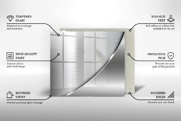 Glas Herdabdeckplatte Metallformen