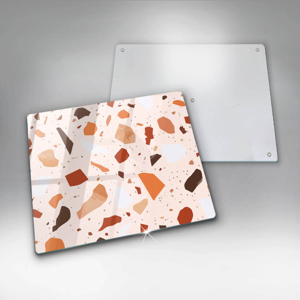 Glas Ceranfeldabdeckung Dekoratives Steinzeug