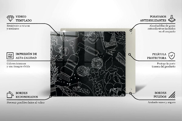 Glas Herdabdeckplatte Küchenzubehör