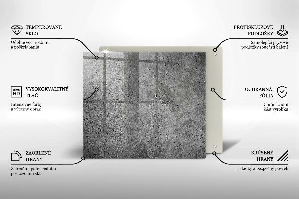 Glas Ceranfeldabdeckung Betonsteinstruktur