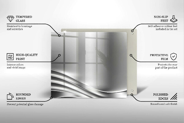 Glas Ceranfeldabdeckung Metallstruktur