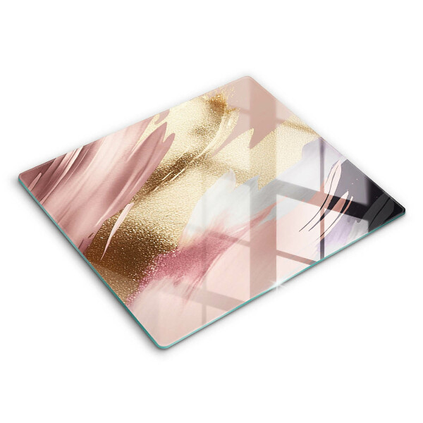 Glas Ceranfeldabdeckung Pastellflecken