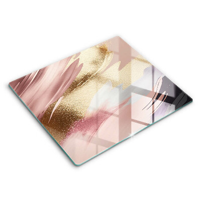 Glas Ceranfeldabdeckung Pastellflecken