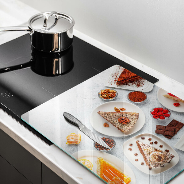 Glas Ceranfeldabdeckung Die Süße des Kuchens