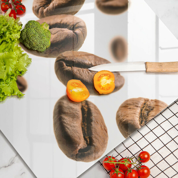 Glas Ceranfeldabdeckung Kaffeebohnen