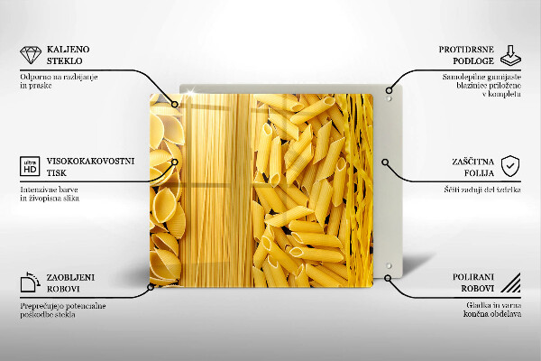 Glas Ceranfeldabdeckung Pasta