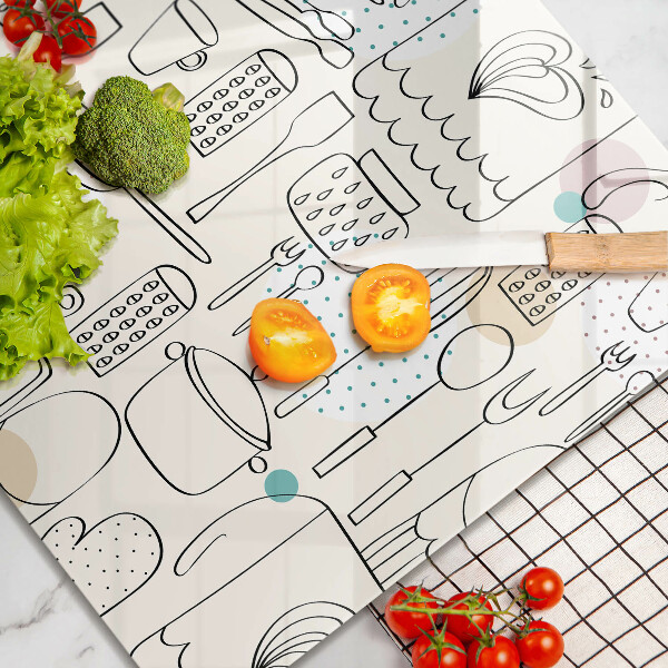 Glas Ceranfeldabdeckung Küchenzubehör