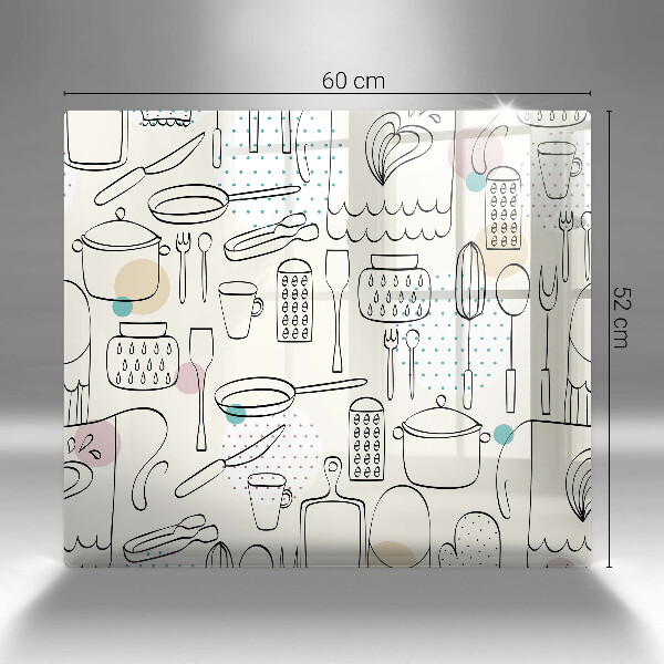 Glas Ceranfeldabdeckung Küchenzubehör