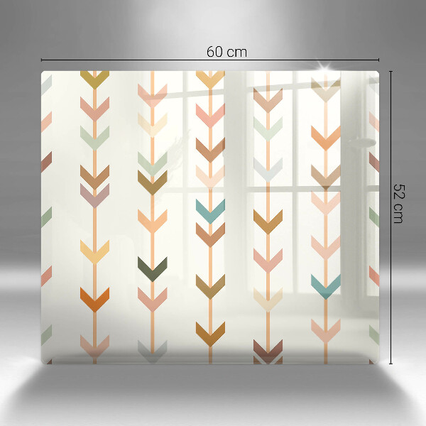 Glas Ceranfeldabdeckung Geometrische Elemente