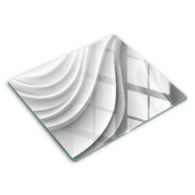 Glas Ceranfeldabdeckung Geometrische Linien