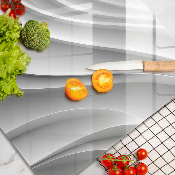 Glas Ceranfeldabdeckung Geometrische Linien