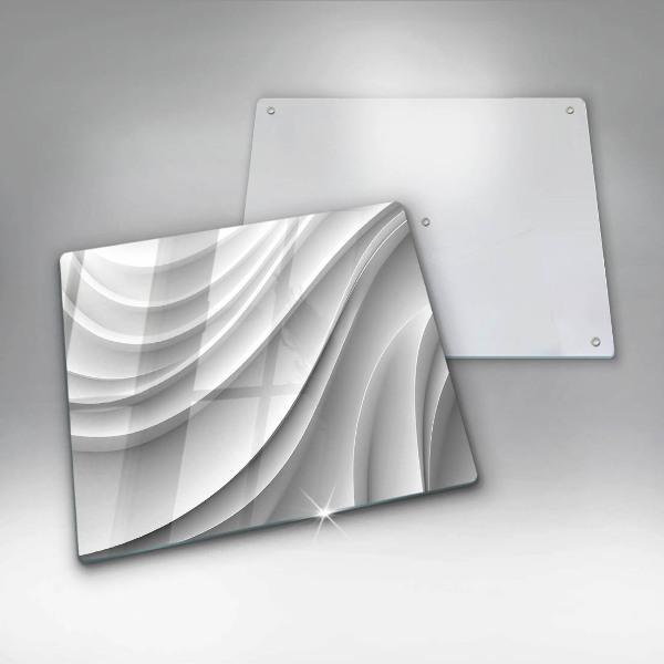 Glas Ceranfeldabdeckung Geometrische Linien