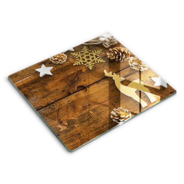 Glas Ceranfeldabdeckung Weihnachtsdekorationen