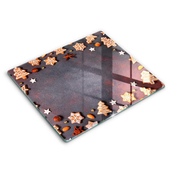 Glas Ceranfeldabdeckung Lebkuchenweihnachten