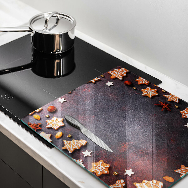 Glas Ceranfeldabdeckung Lebkuchenweihnachten