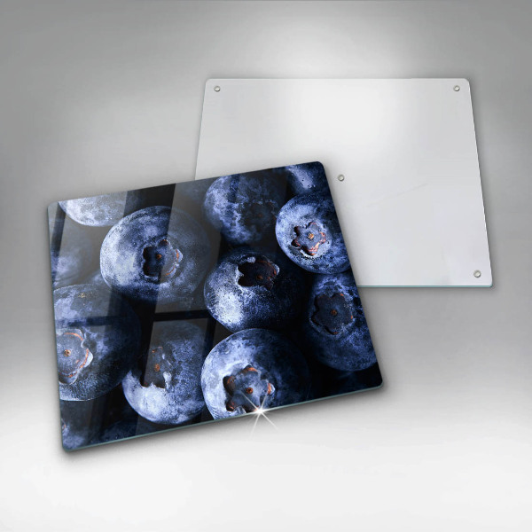 Glas Ceranfeldabdeckung Nahaufnahme von Beeren