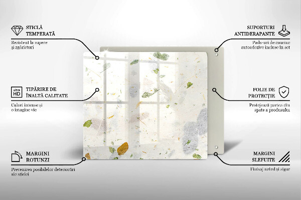 Glas Ceranfeldabdeckung Fallende Blätter