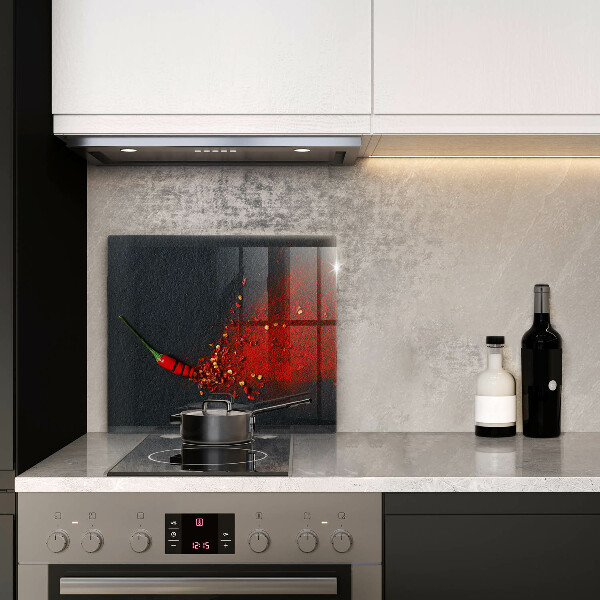 Glas Ceranfeldabdeckung Chilischote