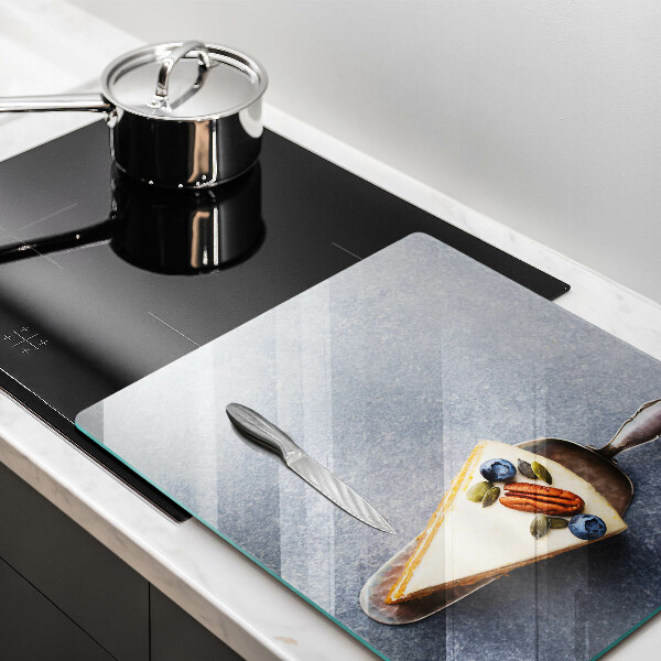 Glas Ceranfeldabdeckung Stück Kuchen