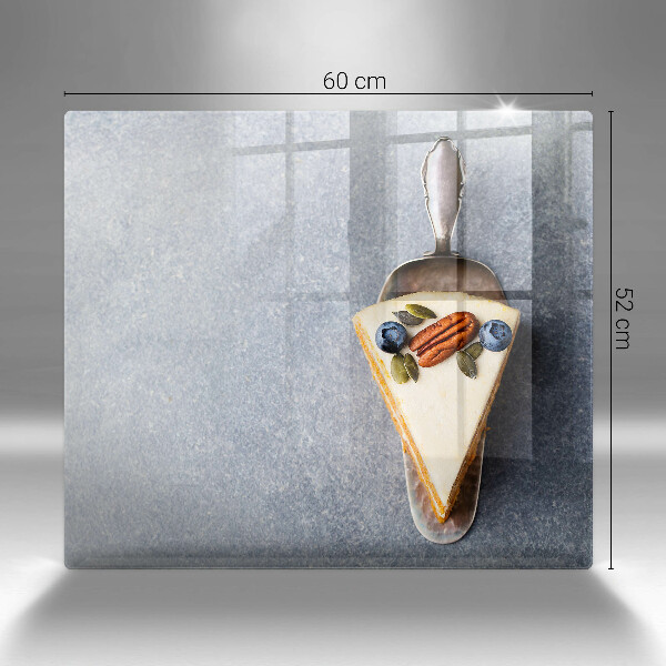Glas Ceranfeldabdeckung Stück Kuchen