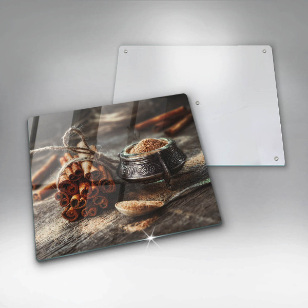 Glas Ceranfeldabdeckung Vanilleschoten