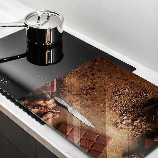 Glas Ceranfeldabdeckung Schokoladenbonbons