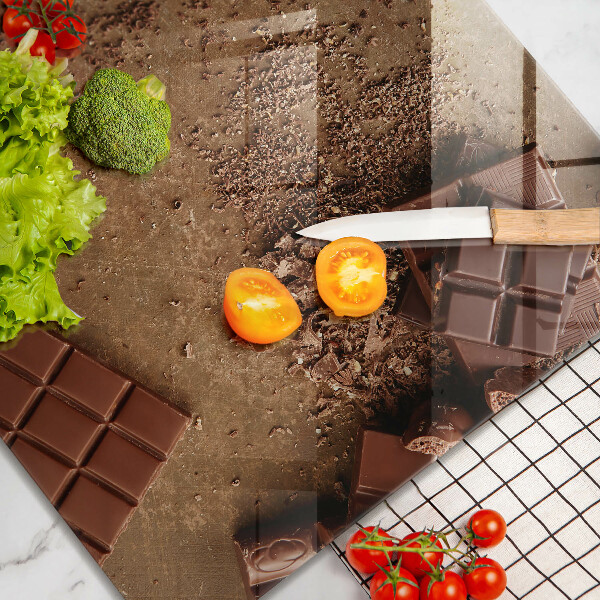 Glas Ceranfeldabdeckung Schokoladenbonbons