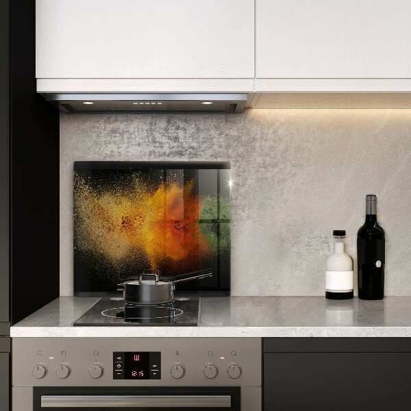 Glas Ceranfeldabdeckung Bunte Gewürze