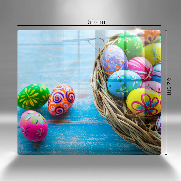 Glas Ceranfeldabdeckung Ostereier Ostereier