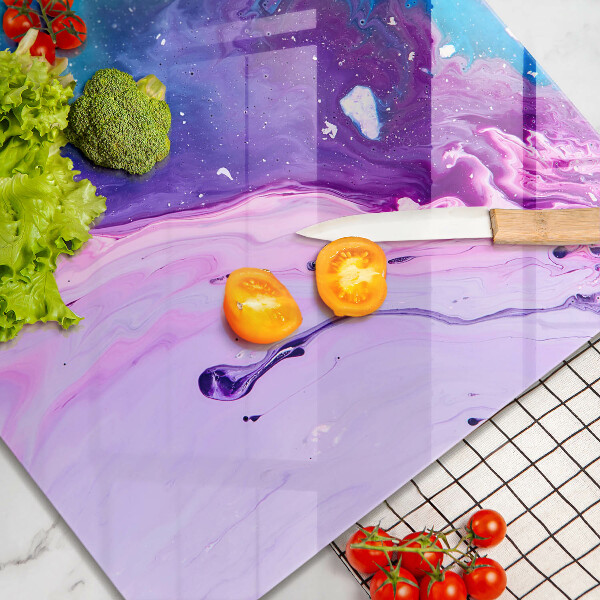 Glas Ceranfeldabdeckung Abstraktionstinten