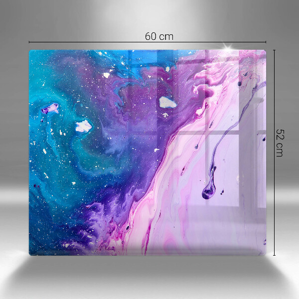 Glas Ceranfeldabdeckung Abstraktionstinten