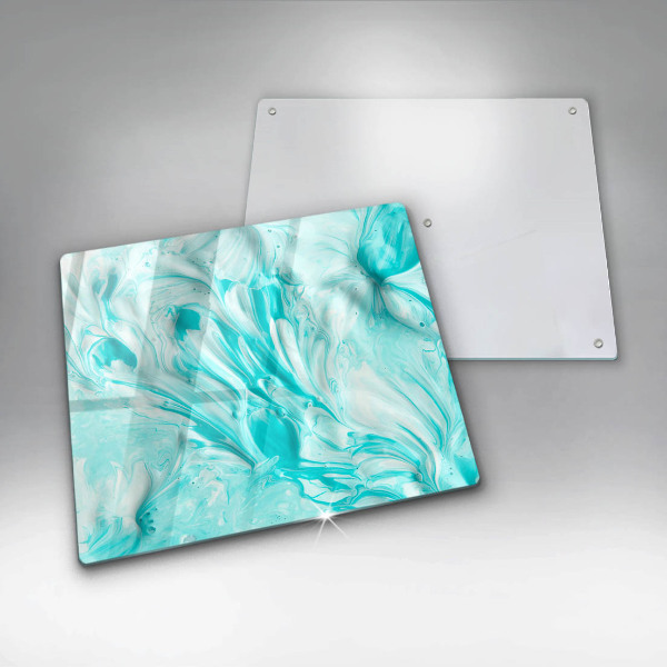 Glas Ceranfeldabdeckung Abstraktionsfarben