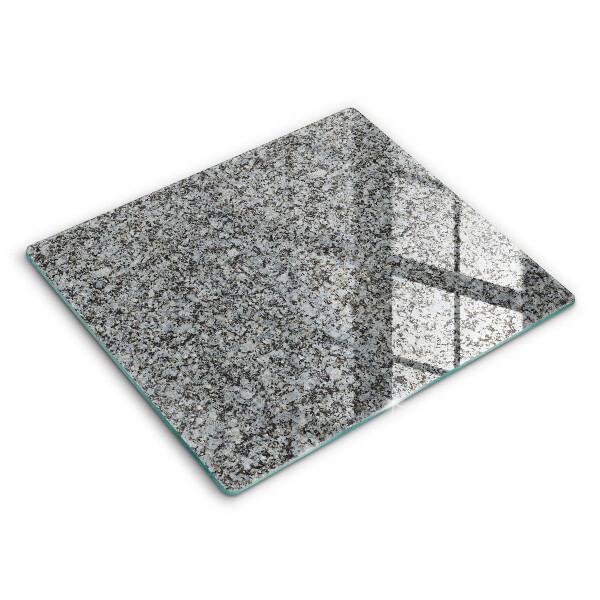 Glas Herdabdeckplatte Steinstruktur