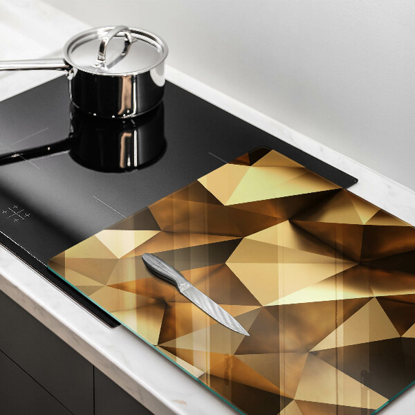 Glas Herdabdeckplatte Strukturabstraktionshintergrund