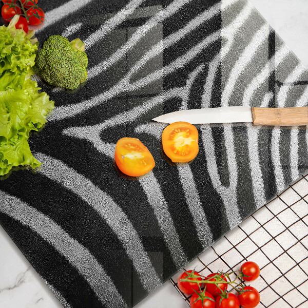 Glas Ceranfeldabdeckung Zebrastreifen