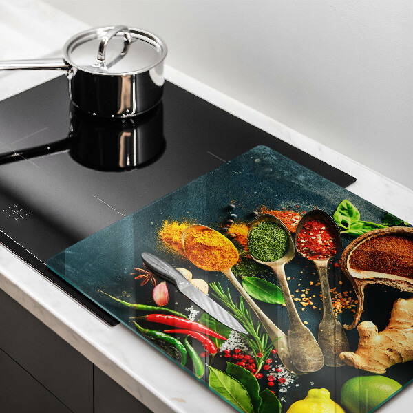 Glas Ceranfeldabdeckung Küchengewürzlöffel