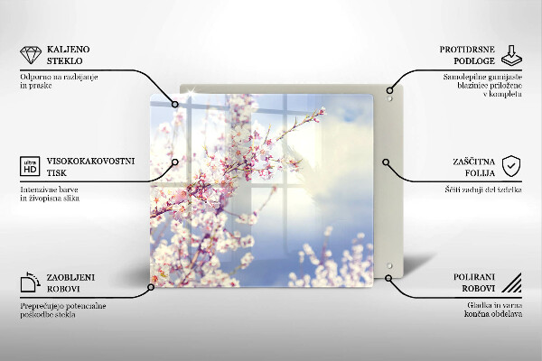 Glas Ceranfeldabdeckung Blühender Baum