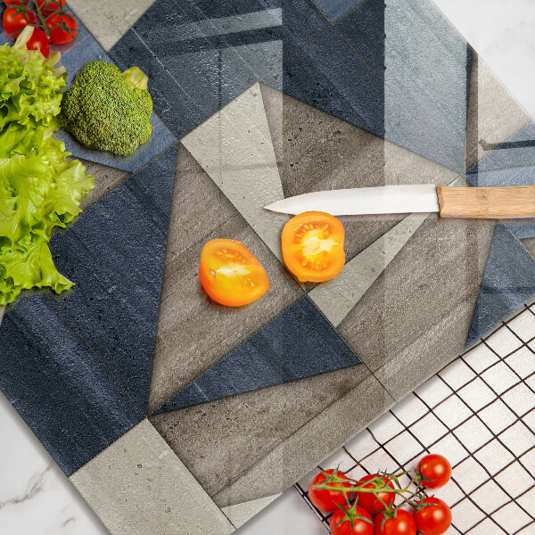 Glas Ceranfeldabdeckung Geometrische Abstraktion