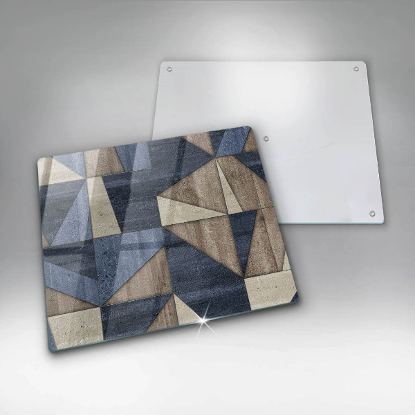 Glas Ceranfeldabdeckung Geometrische Abstraktion