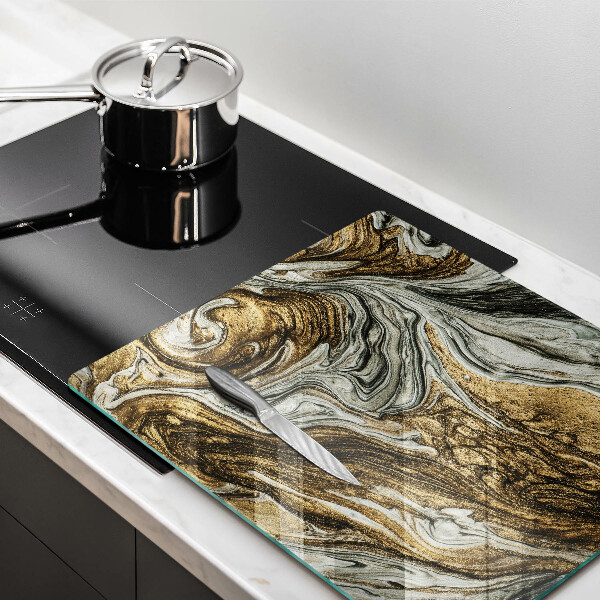 Glas Ceranfeldabdeckung Reichhaltige Abstraktion