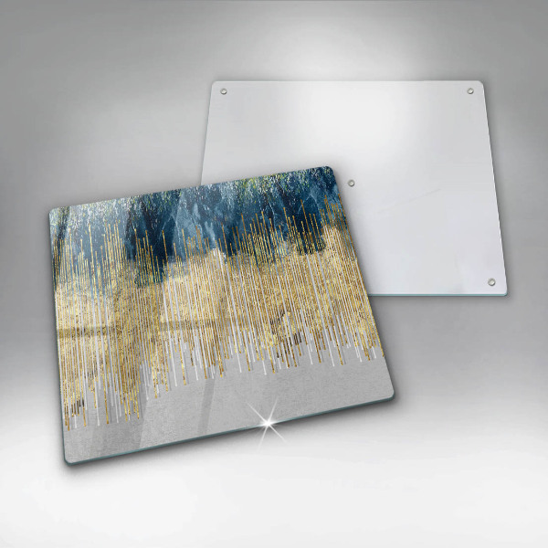 Glas Ceranfeldabdeckung Designer-Abstraktion