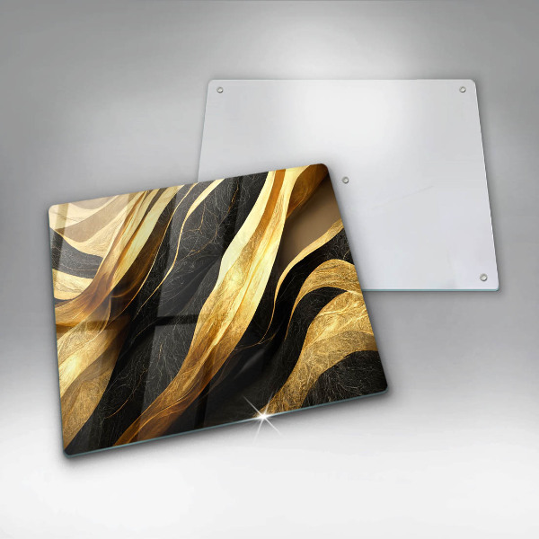 Glas Ceranfeldabdeckung Elegante Abstraktion