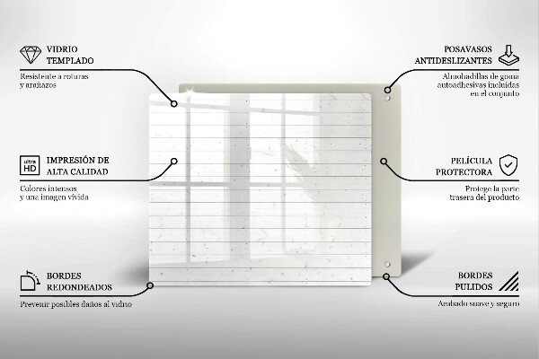 Glas Ceranfeldabdeckung Moderne helle Tafeln
