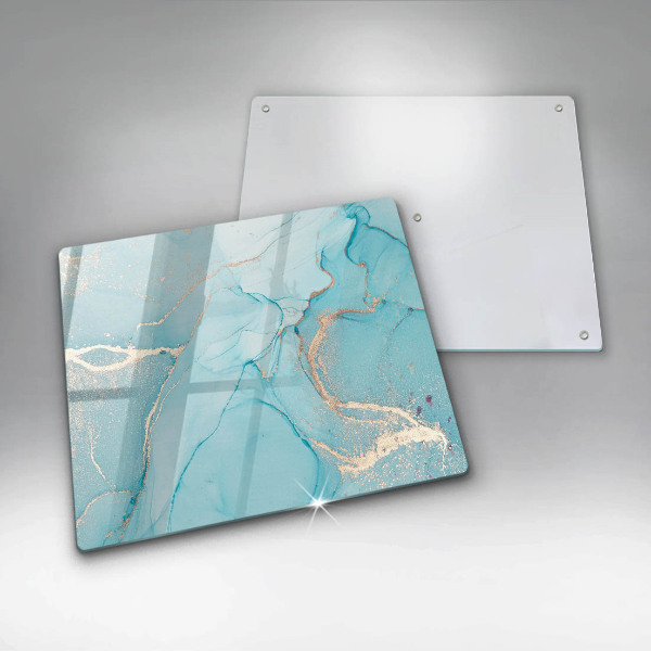 Glas Ceranfeldabdeckung Steinabstraktion