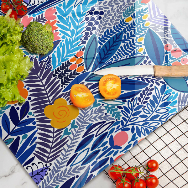 Glas Ceranfeldabdeckung Bemalte Wiese