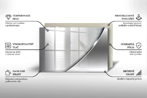 Glas Herdabdeckplatte Metallformen