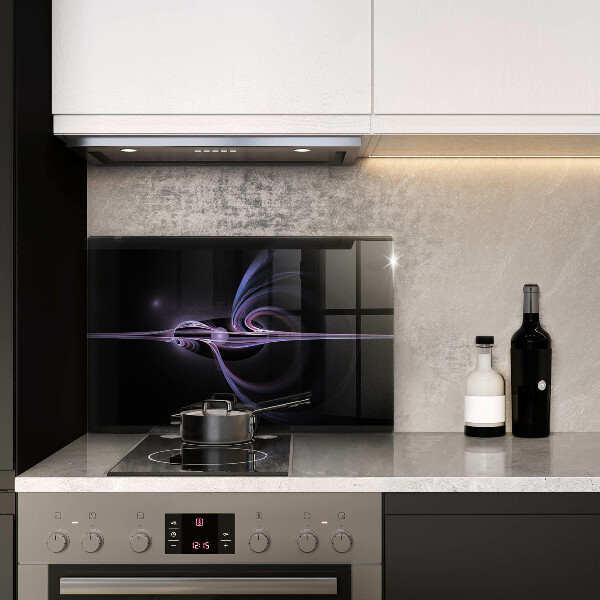 Glas Herdabdeckplatte Moderne Abstraktion