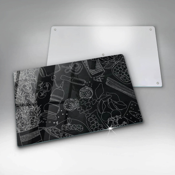 Glas Herdabdeckplatte Küchenzubehör